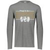 3075 Adult Extra Soft Tri-Blend Longsleeve Thumbnail